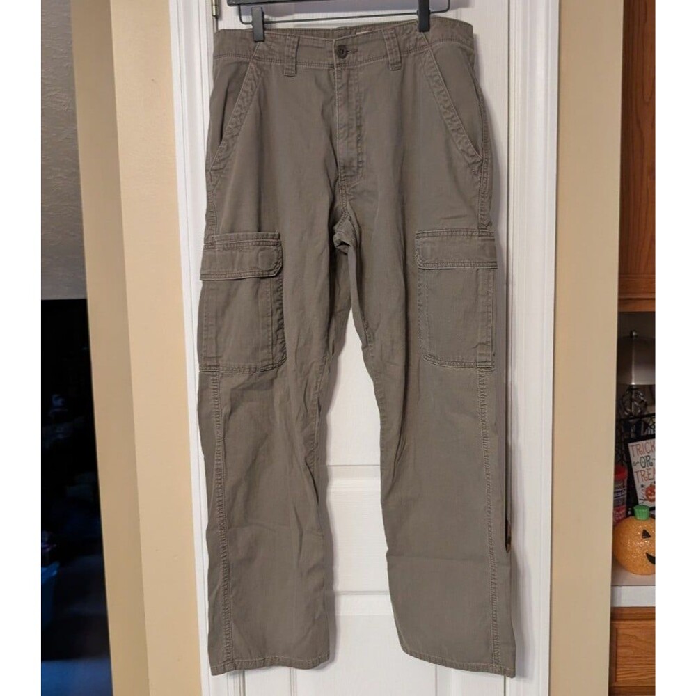 Vintage Utility Cargo Pant Baggy Straight Leg Gorpcore/Skater Wrangler Relaxed